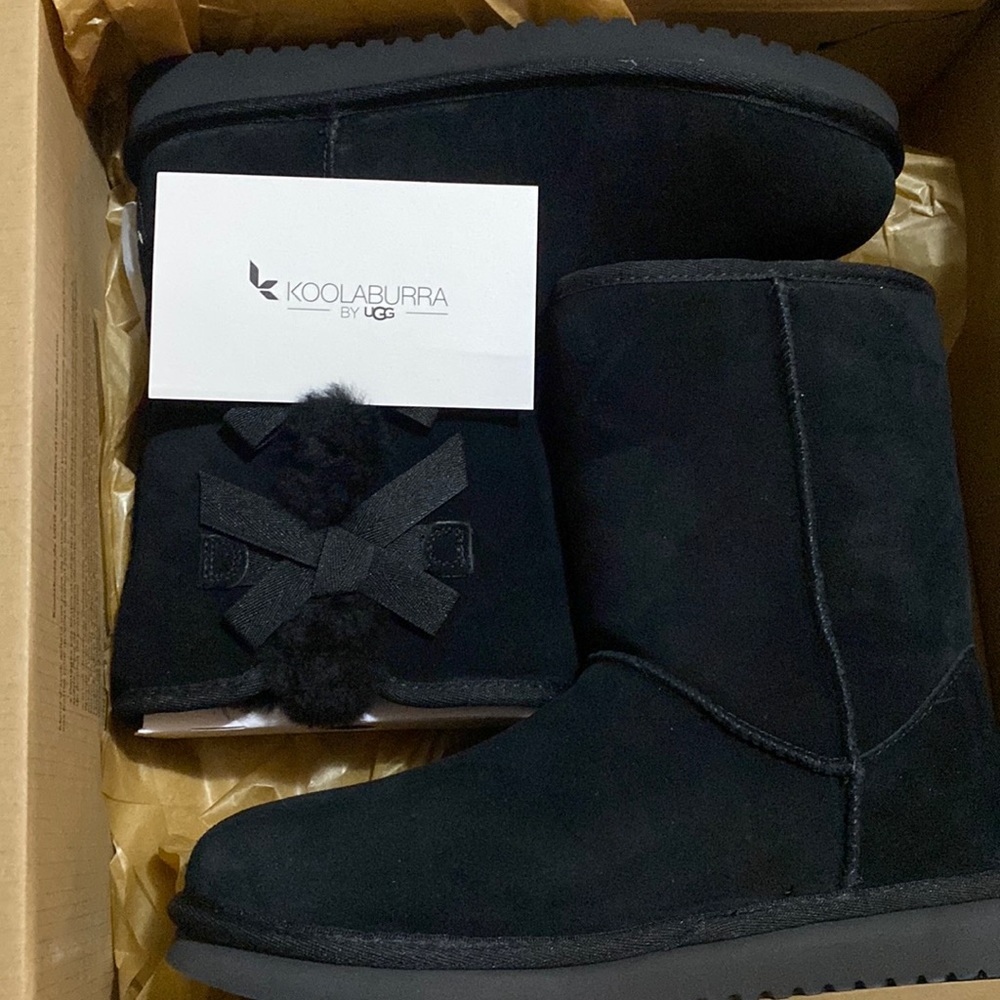 Black Suede Ugg Boots